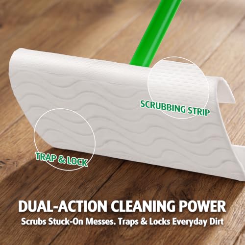 Image of AIR U+ Wet Pads Refill for Swiffer Sweeper Wet Mopping Cloth, Unscented Disposable Floor Cleaning Wipes, 30 Count