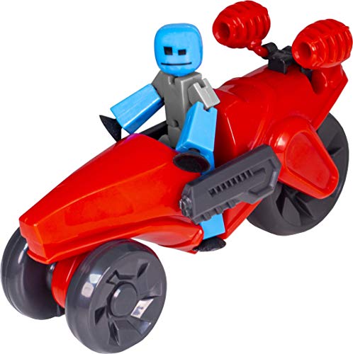 StikBot Zing MegaBot Turbo Cycle - Stop Motion Action Figure Set