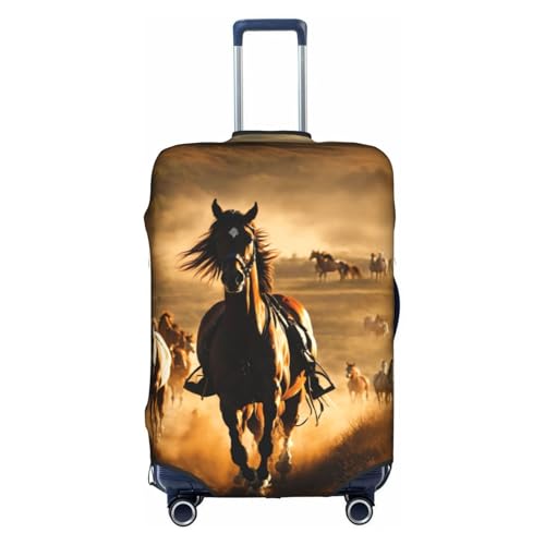 Housse de protection pour valise de voyage extensible motif rayures