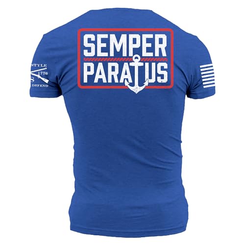 Grunt Style USCG - Semper Paratus Men's T-Shirt3