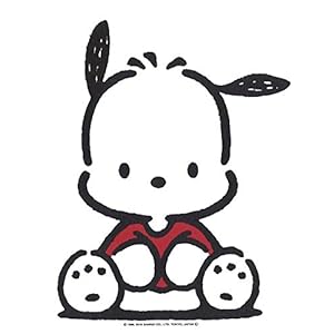 ゼネラルステッカー ポチャッコ［ホーム デコ シール］ダイカット ウォールステッカーサンリオ ホワイト H17...." 