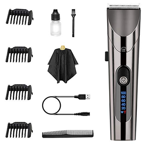 Haarschneidemaschine Profi Haarschneider Herren Haartrimmer Bartschneider Bart- / Körperhaarschneider Nasenhaarschneider Präzisionstrimmer Batterie-