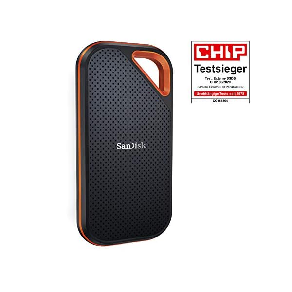 SanDisk Extreme Pro Portable SSD externe SSD 500 GB (externe Festplatte mit SSD Technologie 2,5 Zoll, 1.050 MB/s Lesen… – Bild 5
