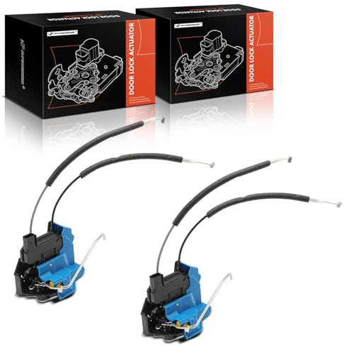 Image of A-Premium Door Lock Latch Actuator Compatible with Kia Vehicles - Rio 2012-2017 - Rear Driver and Passenger Side, 2-PC Set, Replace# 814211W020