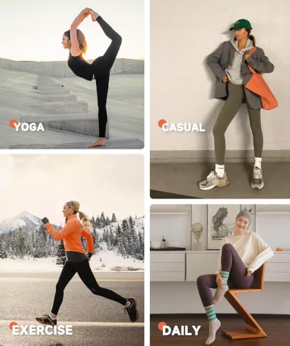 Image of GAYHAY High Waisted Leggings with Pockets for Women - Buttery Soft Yoga Pants for Gym Workout, Athletic Running