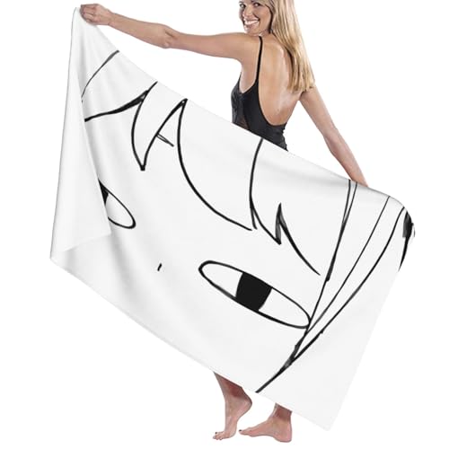 スパイファミリー バスタオル マイクロファイバー 吸水 速乾 耐久性 ホテル仕様 大判 バスタオル 家庭用 業務用 綿100% 高速吸水 ラップタオル ふかふか 抗菌防臭 80x130cm