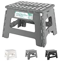 Bekijk Vintage Formica Opstapkruk / Inklapbaar Mini Laddertje op