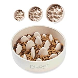 PiuPet® Antischlingnapf Hunde I 1,4L I Spülmaschinenfest | Schlingnapf Hunde groß I Anti Schling Napf Hund | Slow Feeder Hundenapf | Futternapf Hund | Dog Bowl