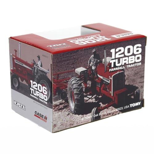 ERTL Tractor Farmall 1206 Turbo 1/64 con Ruedas Duales miniatura 6