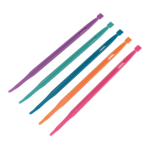 Jeffergarden Juego de Herramientas de Costura Multicolor para Estilete, Material Plástico Liviano, Fácil Manejo de Tela y Precisión para Acolchar y Manualidades con Bordado