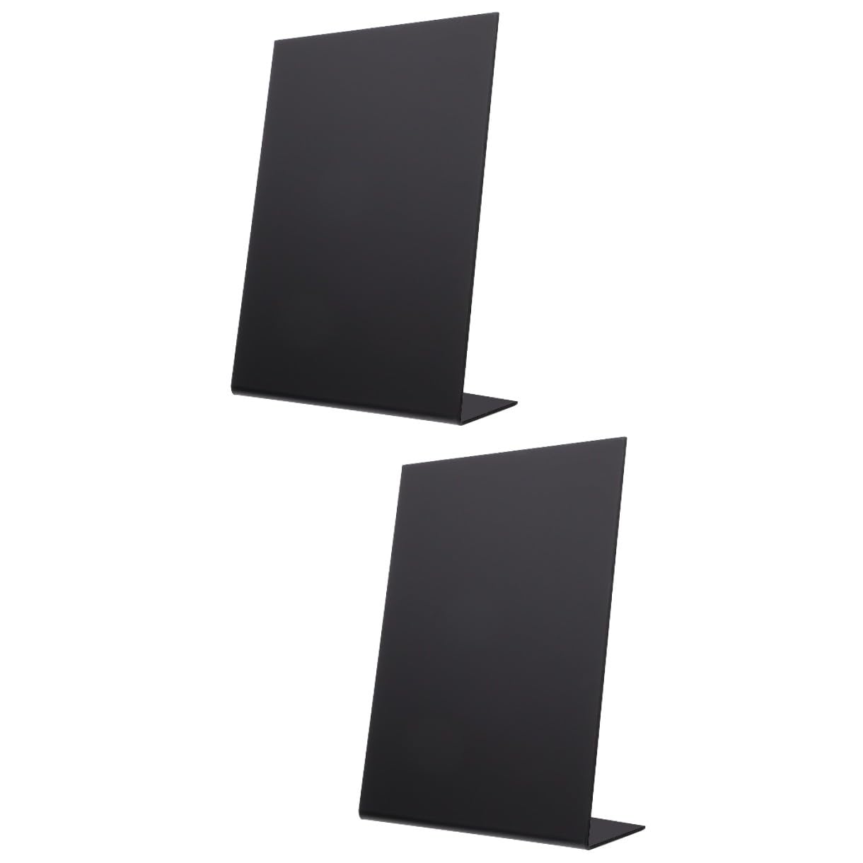 NUOBESTY 2stücke Kreative Tischtafel Kreidetafel Zur Nachrichtenübermittlung Schwarz Hochformat Für Hochzeiten Restaurants Konferenzen Und Feste