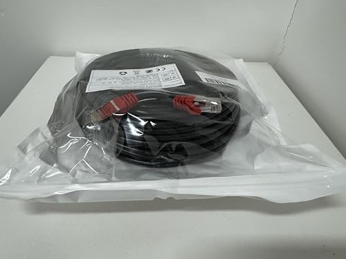 Soibke Ethernet Cable 25m, Cat 7 Long Internet Lan Cable 25m High Speed, Shielded SFTP Network Cable 10Gbps 600MHz RJ45 Gigabit Black Patch Cable for Switch Modem - Image 12