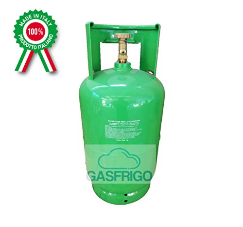 Bombola Vuota ricaricabile 13 lt per tutti i tipi di Gas Refrigerante