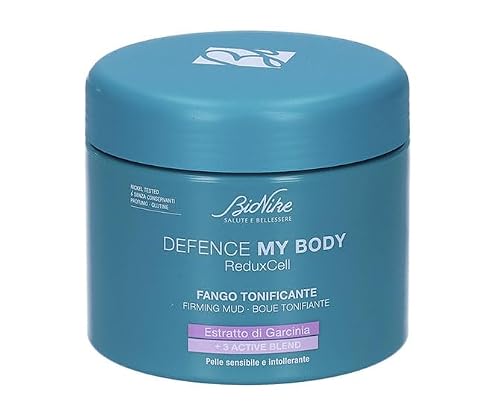 Bionike Defence My Body - ReduxCELL Fango Tonificante per Pelle Sensibile e Intollerante, 500g