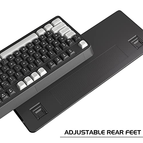 Wireless Gaming Keyboard And Mouse Combo, Rgb Led Backlit Rechargeable Gaming Keyboard And Mouse Set,Black & Grey Keyboard And 1000/1200/1600 Dpi Mice For Gamer/Working #TOP5
