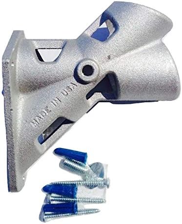 1.25 Inch Aluminum Flagpole Bracket 2-Position Commercial Use Includes Hardware WindStrong Made in the USA