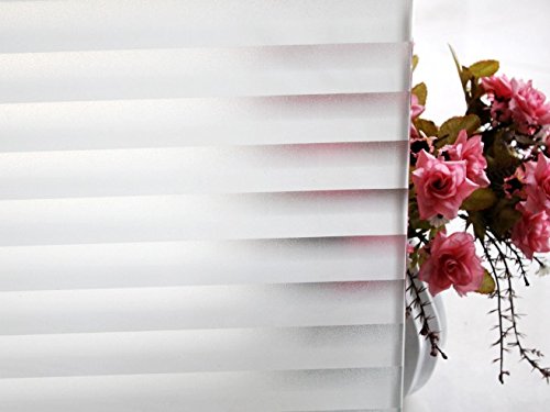 'Tamia de Home estática Ventana pantalla 90% UV de láminas de protección solar Design  incluso antiadherente Extremo de privacidad de", 1 pieza, color blanco, semitransparente, KZ de trpx de jcfv