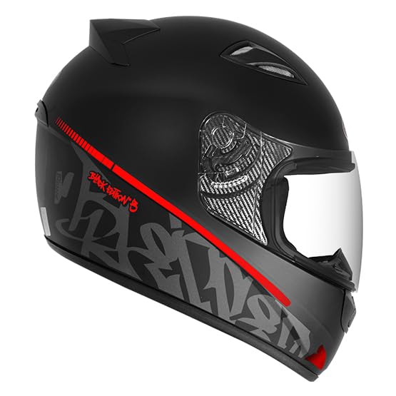 EBF Capacete New Spark Black Edition 2 Pfo / Vermelho