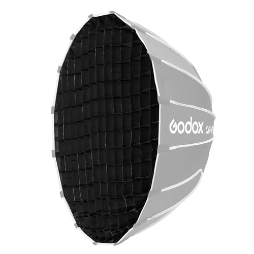 Godox QR-P70T-G Honeycomb Grid | Light Control Softbox Attachment for Precise Photography | Reduces Lens Flare | Compatible with 70cm Parabolic Softbox