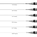 Winsor & Newton Fineliner Fine Point Pen, 0.1mm Tip, Black