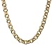 Price comparison product image 20mm Gold XXL Ornate Belcher Chain 28 inch Classic Thick Chunky Real Gold Plated Necklace Expensive Look Gold Plating Super Heavy 340g - Bling King London