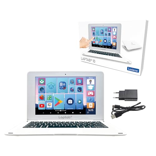 Lexibook, LAPTAB® 10 Laptop mit Touchscreen, für die ganze Familie, Lern-...