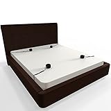 Bound Desires Erotic Bed Restraint and Bondage System - Luxury Under the Bed Slip on Wrist and Ankle Cuff Restraint Kit to Tie up Your Lover