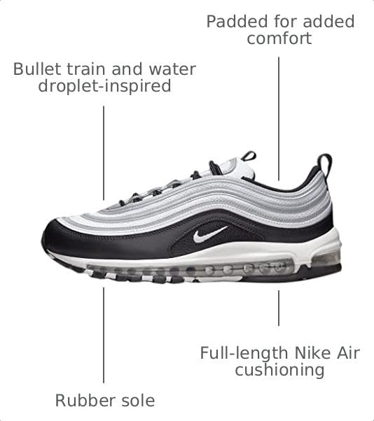 Image of Nike Men's Air Max 97 (Gs) Track & Field Shoes