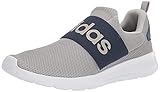 adidas Men's Lite Racer Adapt 4.0 Running Shoe, Metal Grey/Metal Grey/Crew Navy, 9.5