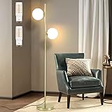 【Mit Fußschalter】Die moderne Stehleuchte verfügt über einen praktischen Fußschalter und ein 2,2 m langes Netzkabel. Sie können die Lampe bequem mit dem Fuß ein- oder ausschalten. Das lange Netzkabel ermöglicht es Ihnen, das schöne Licht mit minimalen Einschränkungen an die richtige Stelle zu bringen