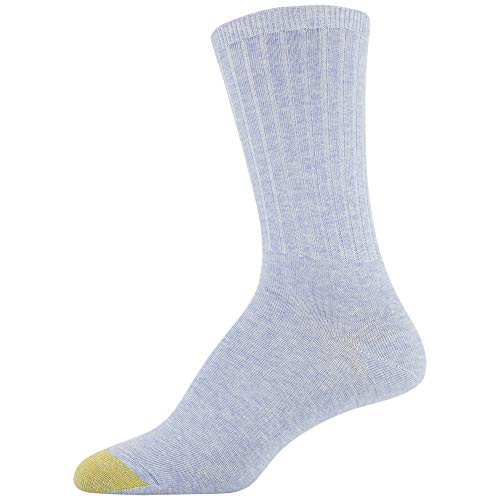 Image of GOLDTOE Womens Casual Texture Crew Socks, Multipairs