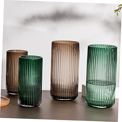 Vase fleurs style scandi UKCOCO en verre pour bouquet de fleurs séchées - 7