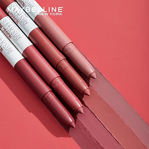 Image of Maybelline New York Super Stay Ink Crayon Lipstick x Pinks Edition, 90