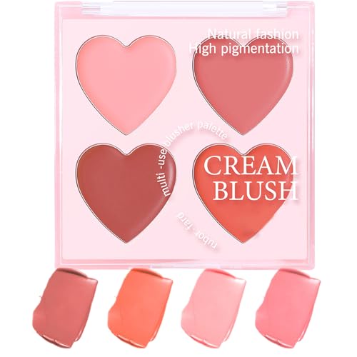 Paleta de coloretes de maquillaje - Contorno mate y paleta de rubor para la cara | Maquillaje resistente a la abrasión para eventos, viajes, vacaciones y bodas