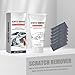 Sparkle Cloth Car Scratch Remover,Car Scratch Repair Paste,Nanosparkle Cloth for Car Scratches,Effective Combination and Use(1PC, 6 Sheets of Cloth)