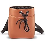 MANOS LIBRES: Gracias a la correa para el hombro y al mosquetón, la bolsa de golosinas para perros se puede colgar fácilmente y sujetar al cinturón / trabilla.