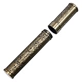 Design moderne distinctif : ce tube porte-cigare individuel arbore un style élégant et moderne, servant à la fois d’étui de rangement fonctionnel et d’accessoire stylé pour homme. cave à cigares portable, accessoires pour cigares