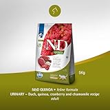 Farmina N&D Quinoa Pellets Katzenfutter(Trockenfutter, mit hochwertigen Vitaminen und natürliche Antioxidantien, ohne Mais, Zutaten: Ente, Portionsgröße: 5 kg)