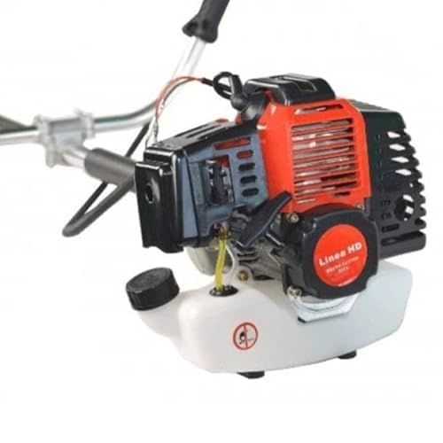 Desbrozadora de Gasolina de 52 CC, 2 Discos, Roja - Imagen 5