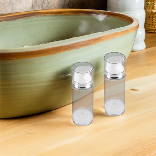 Botella de vacío de 100 ml recargable para cosméticos y cremas de viaje 5