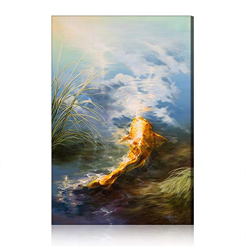 Impression toile de lin soleil abstrait moderne déco cuadros salon 80x120