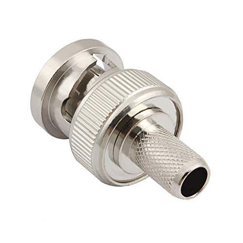 Conector BNC macho para cable coaxial RG-8X, pack 10 miniatura 6