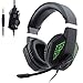 Produktbild Stereo Gaming Headset für PS4, PC, Xbox One, Over-Ear Kopfhörer mit 50mm Treiber, Mikrofon, LED Licht, Bass Surround, Weiche Geräuschunterdrückung, Lautstärkeregler, für Smartphones, Laptops, PC, Mac
