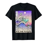 Japón Océano Agua Mar Olas Tortuga Natur Camiseta