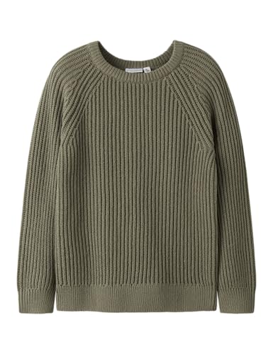Nkmvolly LS Knit Niños jersey de punto fino premium con acabados elásticos