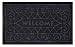 Achim Home Furnishings Welcome Mat, Iron, Grey
