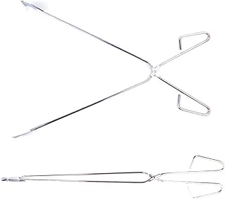 CLISPEED Clipe Externo Para Churrasco Externo Pinça Para Churrasco Clipe Para Churrasco Pinça Para Churrasco Clipe De Carbono Clipe Para Carvão Clipe Para Churrasco Em Aço Inoxidável