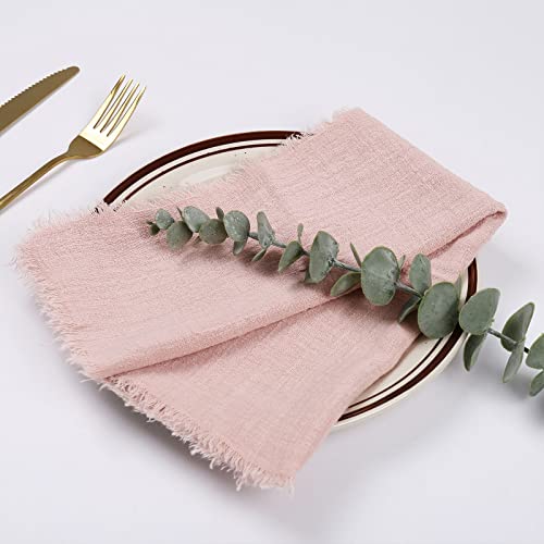 Servilletas de Tela Hechas a Mano 100% Algodón Set 12 miniatura 5
