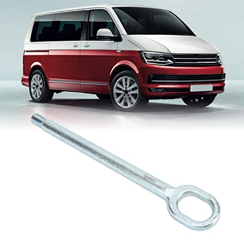 PenRux Abschlepphaken vorne, 7H0807401 Abschlepphaken aus Stahllegierung Einfach zu installierende Anhängerkupplung Ersatz für Multivan T5 2003 bis 2012, passend für Transporter