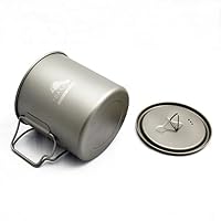 TOAKS Titanium Camping Pot Cup(375ml, 450ml, 550ml, 650ml, 750ml, 800ml, 900ml) (650ml[POT-650-L]) – Ansicht 6
